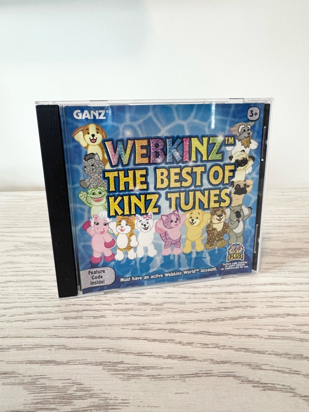 ✨Rare✨ Webkinz The Best of Kinz Tunes Kids CD - GANZ